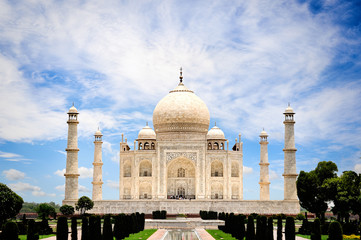 The Taj Mahal, Agra, Uttar Prades, India