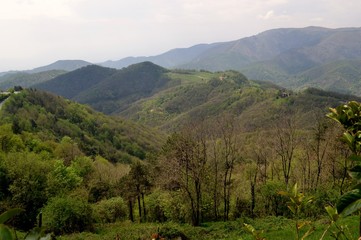 Noli an der ligurischen Riviera (Italien)