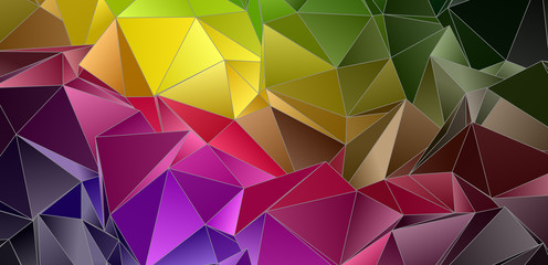 color mosaic background