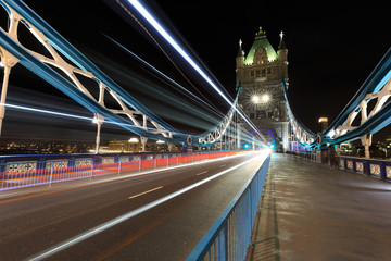Iconic bridge on the river - London - england