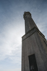 The Alcatraz lighthouse