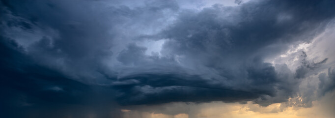Fototapeta approaching storm cloud obraz
