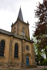 Fototapeta na wymiar Old church in Bad Nenndorf, Germany