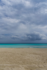 Fototapeta na wymiar Mallorca, Turquoise water of beach paradise on island coast
