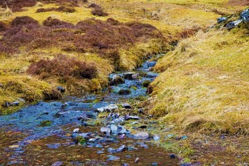 The Coe river in the Scottish Highlands