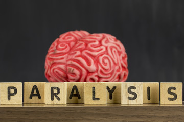 Brain and Paralysis , Mental Health Concept  © lucid_dream