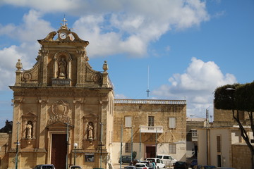 Church on the Island of Gozo Malta