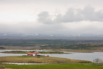 Fototapeta na wymiar Icelandic Gray Weather