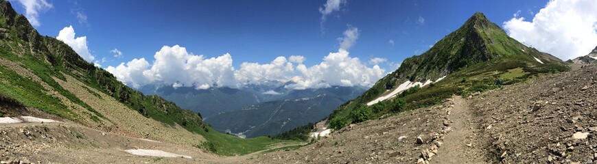 Fototapeta premium Sochi. Krasnaya Polyana