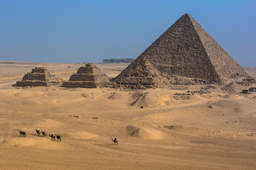 Fototapeta na wymiar The Pyramid of Menkaure
