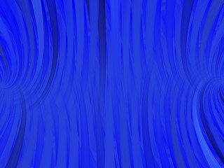 blue abstract background composed of fractal shapes and colors on intense color, design for posters background of web page or advertising