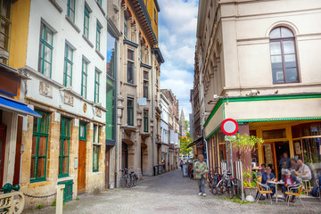 Street of Gent, Belgium