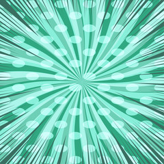 Comic book green background
