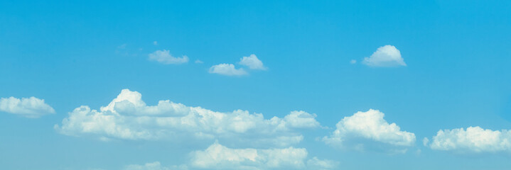 Blue sky with clouds