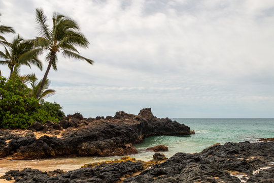 Scenic Secret Cove on the Island of Maui