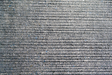 Black concrete road texture in the top view