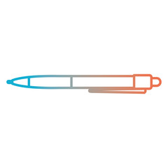 pen writer isolated icon vector illustration design