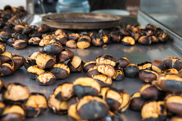 chestnuts are cooking