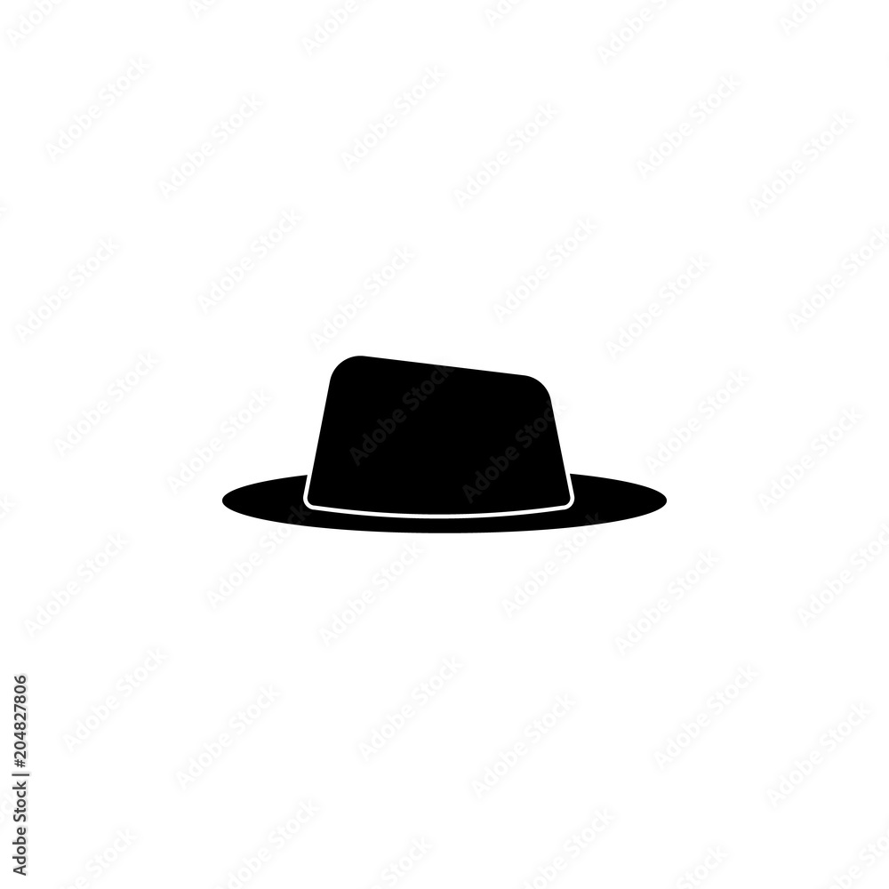 Aufkleber hat icon. element of theter for mobile concept and web apps. detailed hat icon can be used for web a