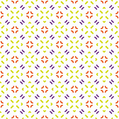 Ancient Geometric pattern in repeat. Fabric print. Seamless background, mosaic ornament, ethnic style. 
