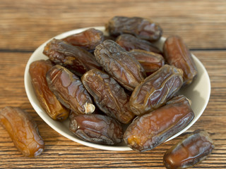 palm fruit in the plate