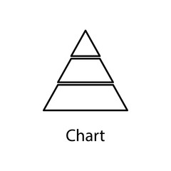 pyramid chart icon. Element of web icon with name for mobile concept and web apps. Detailed pyramid chart icon can be used for web and mobile. Premium icon