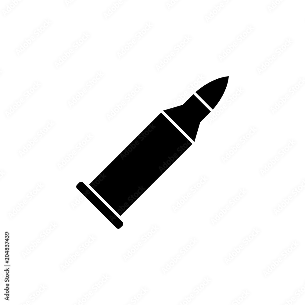 Poster bullet icon. element of military for mobile concept and web apps. detailed bullet icon can be used f