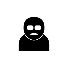 terrorist icon. Element of military for mobile concept and web apps. Detailed terrorist icon can be used for web and mobile. Premium icon