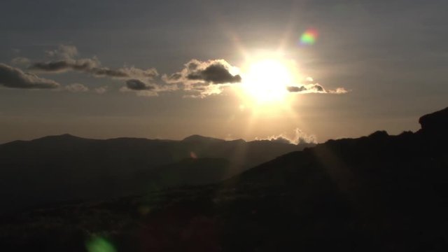 Atardecer contra luz