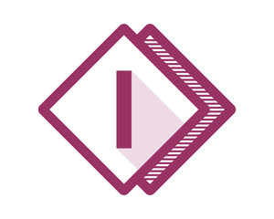 rhombus typography typeset typeface alphabet font image vector icon