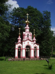 Architecture belief building building exterior built structure day Facade Grass Growth Nature no people outdoors Place of worship Plant religion sky Spirituality Tree