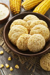 Homemade сorn cookies