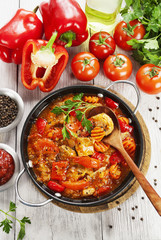 Meat stew with vegetables