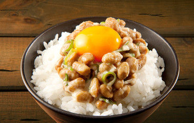 納豆ご飯
