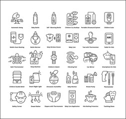 Naklejka premium Modern equipment for child