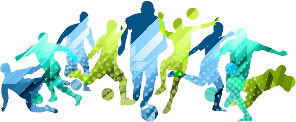 Obraz premium Mondiali di Calcio, Europei, Competizione