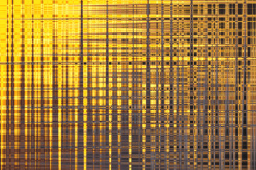 Colorful abstract drawing - background is partially blurred