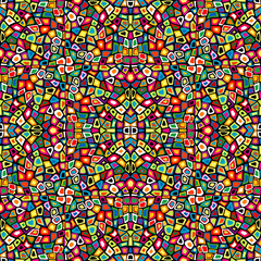 Colorful mosaic seamless