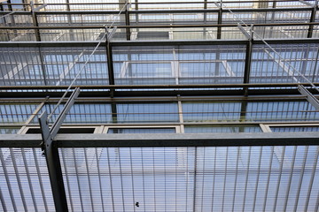 balcony in steel