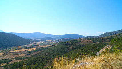 Fototapeta na wymiar hill landscape