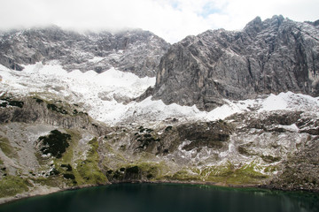 Drachensee lake in Tyrol, Austria