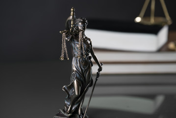 Statue of justice, Law concept, Temida - Themis