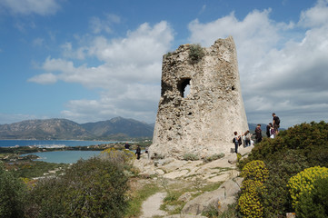 Sardegna, Torre costiera di Porto Giunco a Villasimius