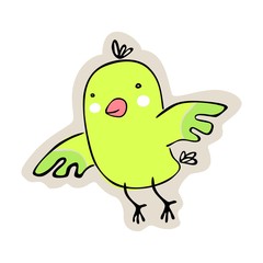Cheeky bird
