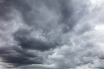 Clouds before the rain as a background