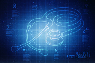 2d rendering stethoscope
