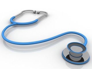 3d rendering stethoscope