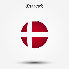 Flag of Denmark icon