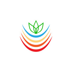 Modern logo fast simple stylised