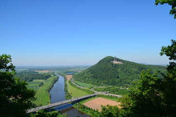 Panorama der Porta Westfalica